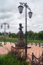 General Seslavin memorial in the city of Rzhev, Tver region, Russia.